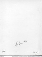 Historisches Foto (Rückseite) von Cracensigillatus acutirostris (Moericke, 1889) (NHMW-AFW-GEO-BACHMAYER-FOTO-1990-0041-0308)